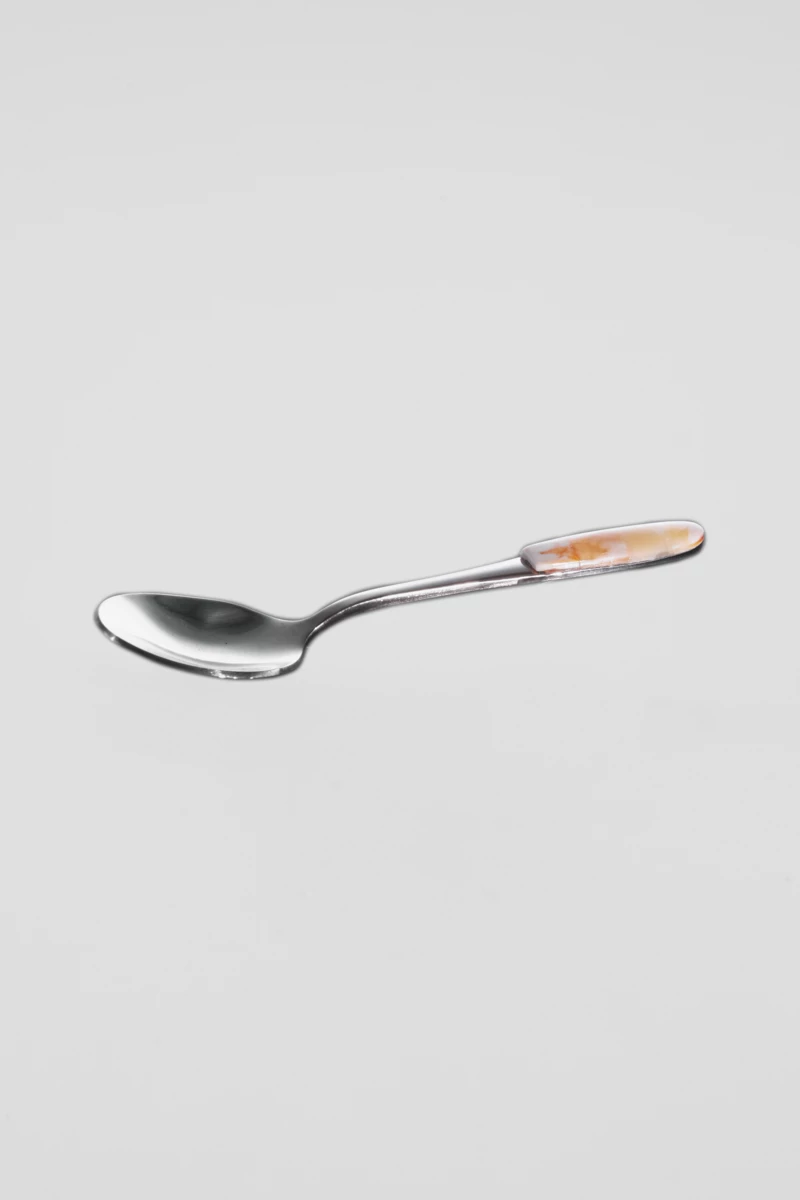Teaspoon, honey mosaic amber, stainless steel, 13 cm-AW1010